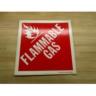 W.H. Brady 76399 Flammable Gas Sign (Pack of 17) - New No Box