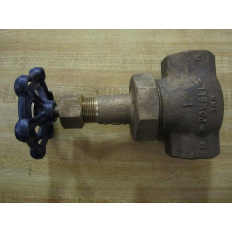 Powell Valve 150 1" Gate Valve - New No Box