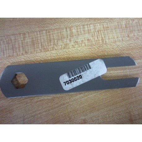 7030020 Flat Adjustable Roller Bracket (Pack of 2) - New No Box