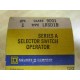 Square D 9001-LRSD1B Selector Switch 9001LRSD1B