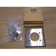 Hubbell 9354 Stainless Steel Cover Plate Wall 15-Pack - New No Box