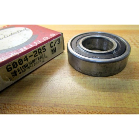 Consolidated Bearing 6004-2RS Bearing 6004 2RS C3