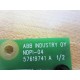 ABB 57619741 LED Adapter Bd. NDPI-04 - Used