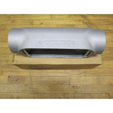 Appleton C400-M Type C 4 IN Conduit Body Malleable Iron