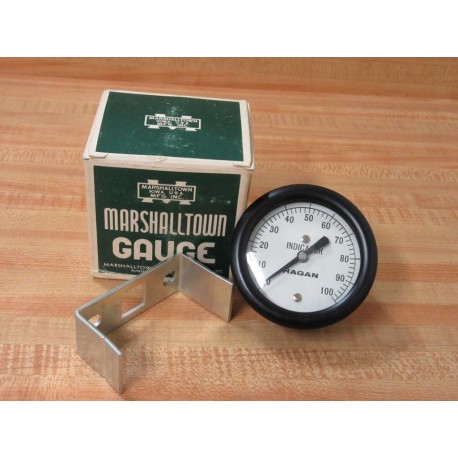 Hagan 0 30 D Indicator Gauge 030D 0-100 wo Hardware