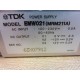 TDK EMW021 Power Supply MRM211A - Used