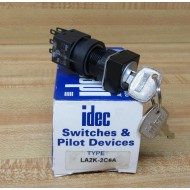 IDEC LA2K-2C6A Keyed Switch LA2K2C6A