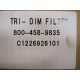 Tri-Dim C 1226926101 Filter Element 1226926101