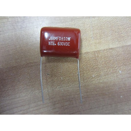 NTE MLR68K630 .68MFD 630VDC Capacitor (Pack of 7) - New No Box
