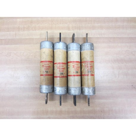 Gould Shawmut Ferraz Trionic TRS200 Fuse (Pack of 4) - Used