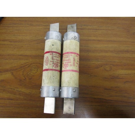 Gould Shawmut Ferraz Trionic TRS200 Fuse (Pack of 2) - Used