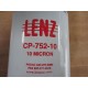 Lenz CP-752-10 CP75210 Oil Filter 10 Micron - New No Box