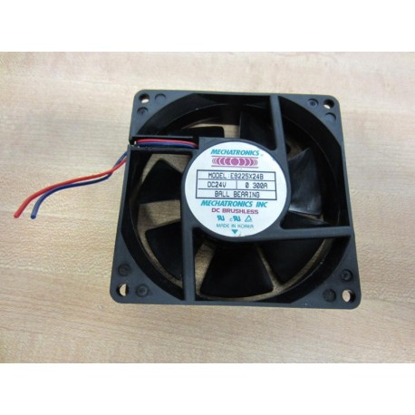 Mechatronics E9225X24B Fan DC Brushless DC24V 0.300A - Used