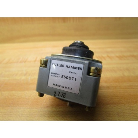 Cutler Hammer E50DT1 Limit Switch Head WO Shroud - Used