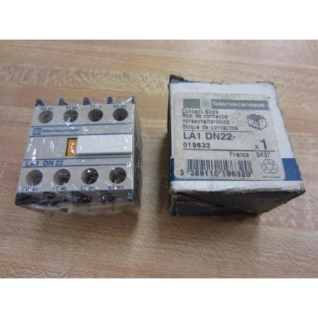 Telemecanique LA1-DN22 Schneider Contact Block LA1DN22 019632