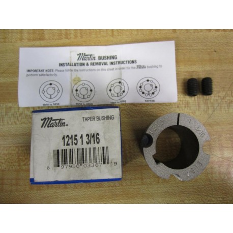 Martin 1215 1-316 Taper Bushing