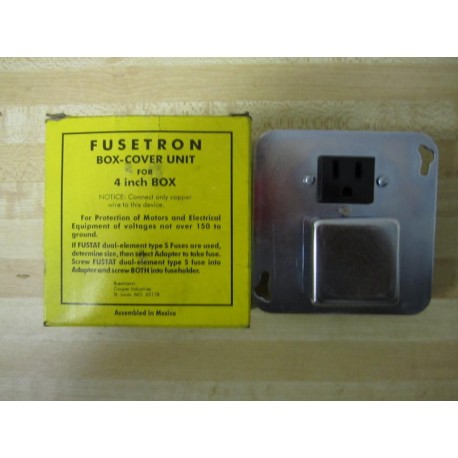 Fusetron SRY Bussmann Buss Fuse Box Cover Unit