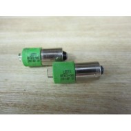 LED Tronics BF321 Miniature LED Bulb LEDTX PY BF321 28V-BP (Pack of 2) - Used