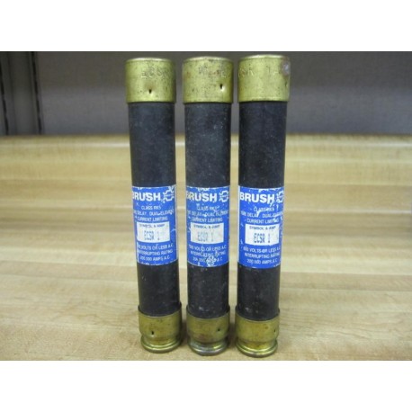 Brush ECSR-1 Fuse ECSR1 (Pack of 3) - Used