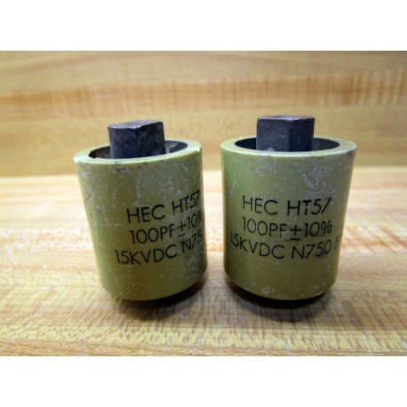 High Energy HEC HT57 Capacitor HECHT57 (Pack of 2) - Used