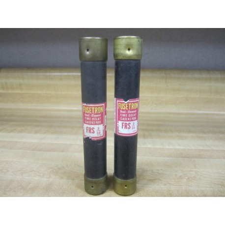 Fusetron FRS-310 Fuse FRS310 Tested (Pack of 2) - Used