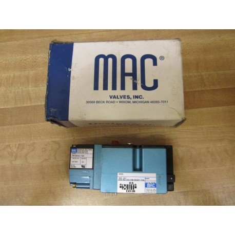 Mac Valves 82A-AC-000-TM-DDAP-1DA Solenoid Valve 82AAC000TMDDAP1DA