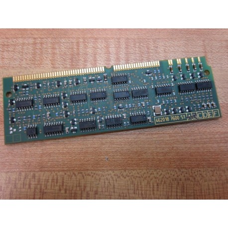 Siemens 462018.1916.01 Circuit Board 462018.7600.51 - Used