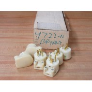 Bryant 4722-N Angle Plug 4722N (Pack of 6)