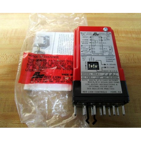 Red Lion Controls PRA1-1021 Pulse Rate Relay Module PRA11021