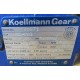 Koellmann Gear R1-201 Gear Reducer R1201 - Used