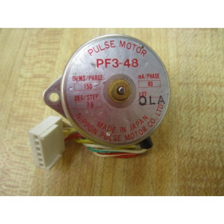 Nippon PF3-48 Pulse Motor PF348 - Used