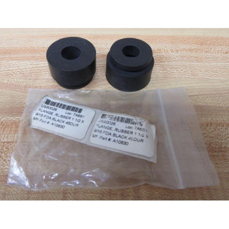 A10830 Rubber Flange 45DUR (Pack of 2)