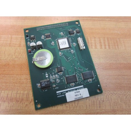 Rice Lake 67609 Circuit Board Rev.B - Used