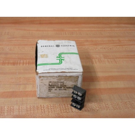 General Electric CR151D700028 Terminal Board (Pack of 20)