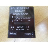 Idec RBHB-0502 Solid State Relay RBHB0502 - New No Box