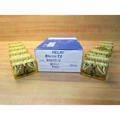 Idec RH4V2-U Relay RH4V2U (Pack of 10)