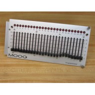 Moog D124-013-A001 Control Panel wCard D124-013 - Used