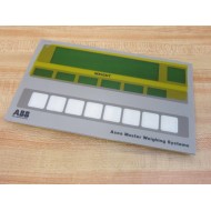 ABB 5372-396-26 Asea Master Weighing Systems Display Panel - Used