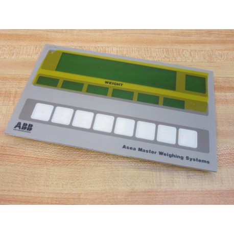 ABB 5372-396-26 Asea Master Weighing Systems Display Panel - Used