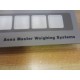 ABB 5372-396-26 Asea Master Weighing Systems Display Panel - Used