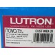 Lutron CUST-WBX-20 3-Way Preset Fluorescent Dimmer NTFU-103P-277-WH