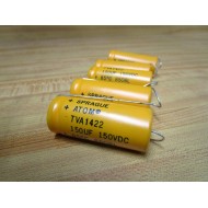 Sprague TVA1422 Capacitor 150UF 150VDC (Pack of 5) - New No Box