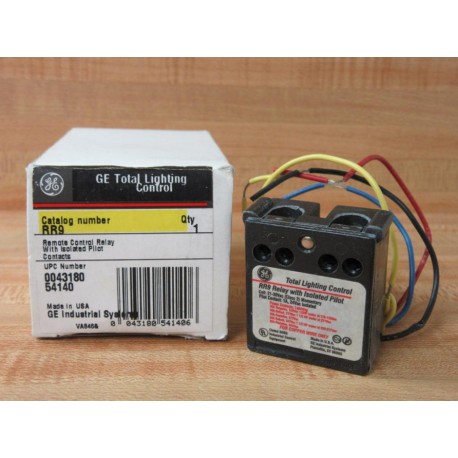 General Electric RR9 Relay wIsolated Pilot
