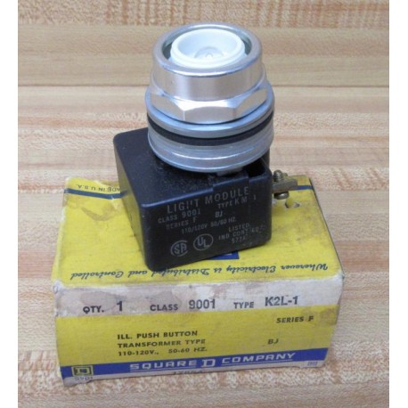 Square D 9001K2L-1 Illuminated Push Button 17854