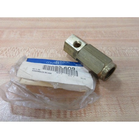 Johnson Controls A-383-609 Check Valve A383609