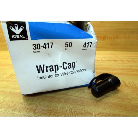 Ideal 30-417 Wrap-Cap Wire Insulator 30417 (Pack of 50)