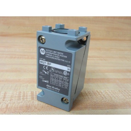 Allen Bradley 802T-HP Limit Switch 802THP Body Only