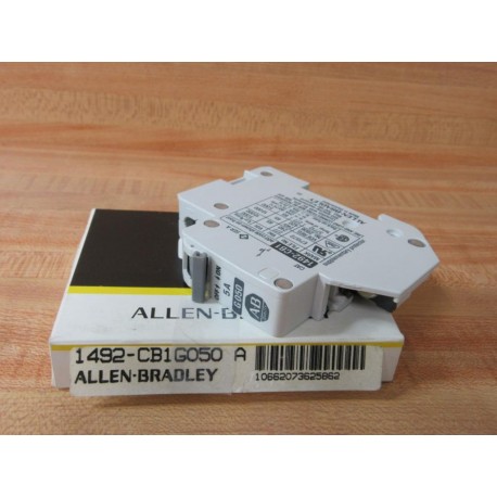 Allen Bradley 1492-CB1G050 Breaker 1492CB1G050