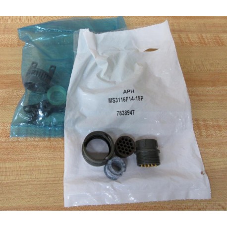 Amphenol MS3116F-19P Connector Kit MS3116F19P