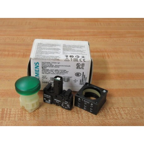 Siemens 3SB3244-6AA40 Indicator Light 3SB32446AA40